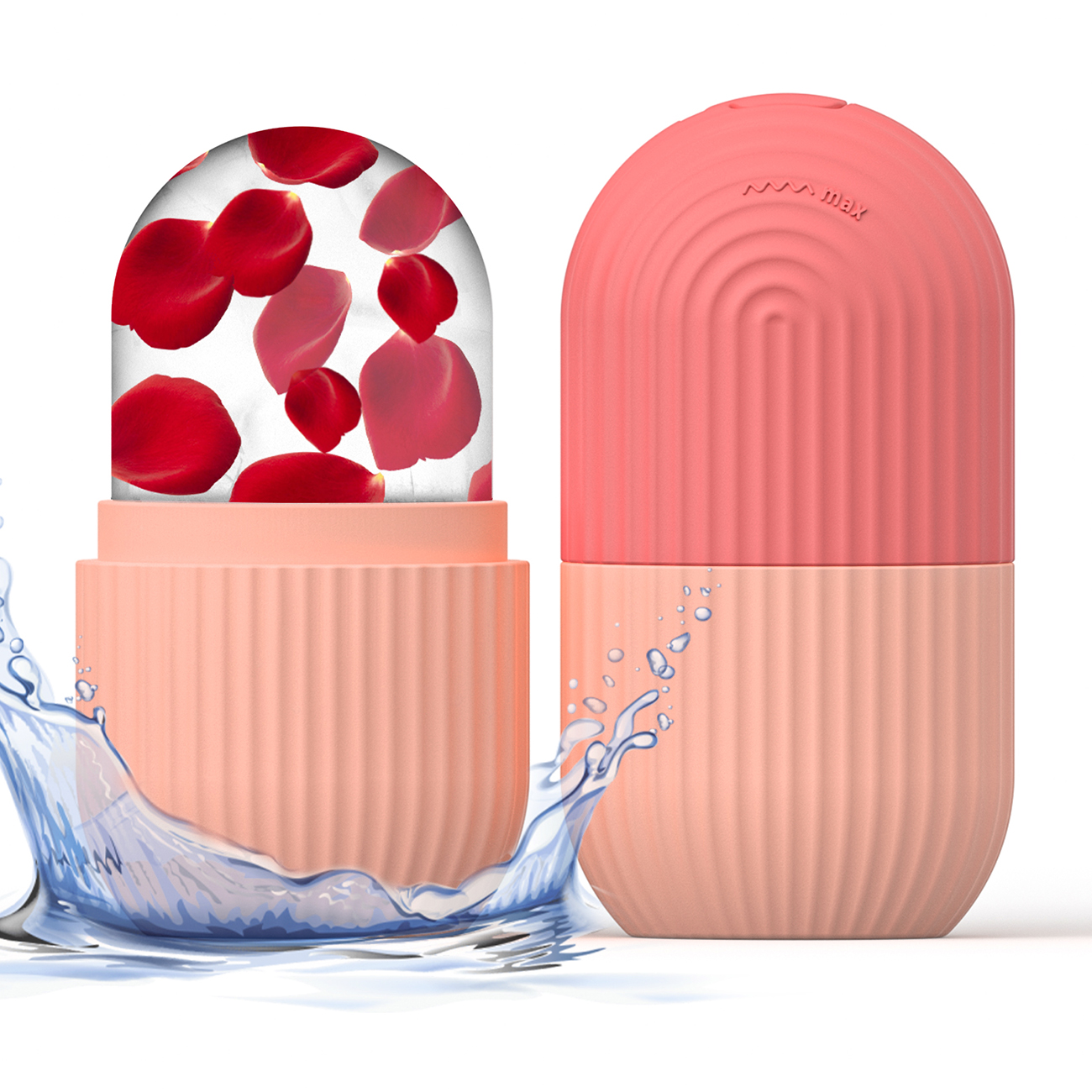 Luxury Skincare Gift Set - 1pc silicone face ice cube mold