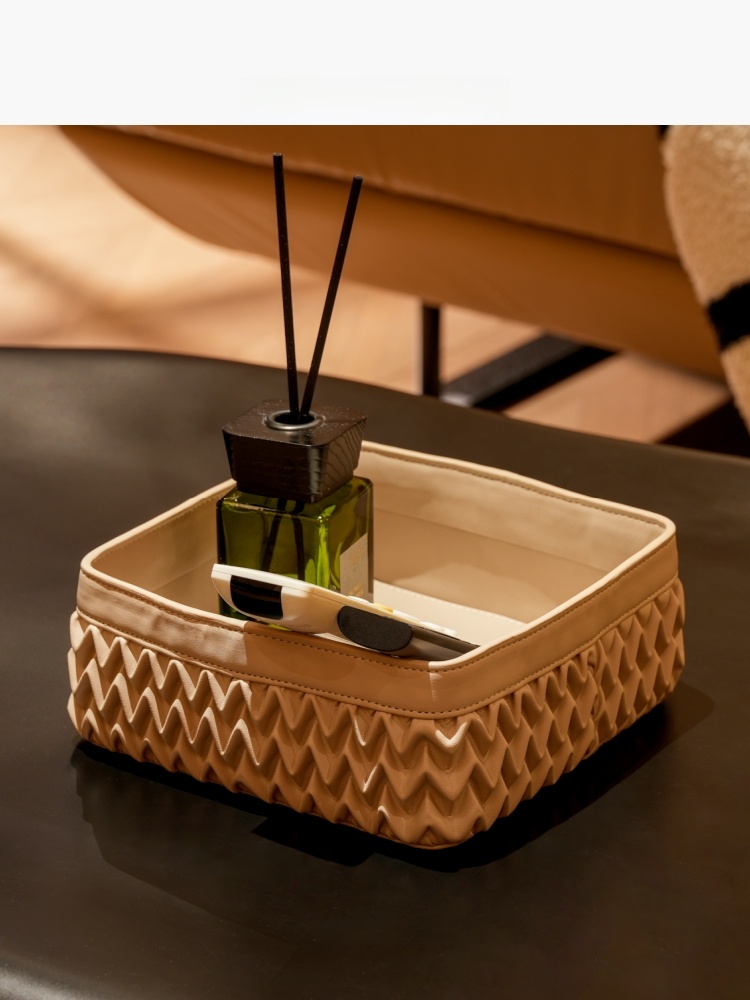 High Luxury Skincare - Luxury Leather Desktop Organizer Box High-End
