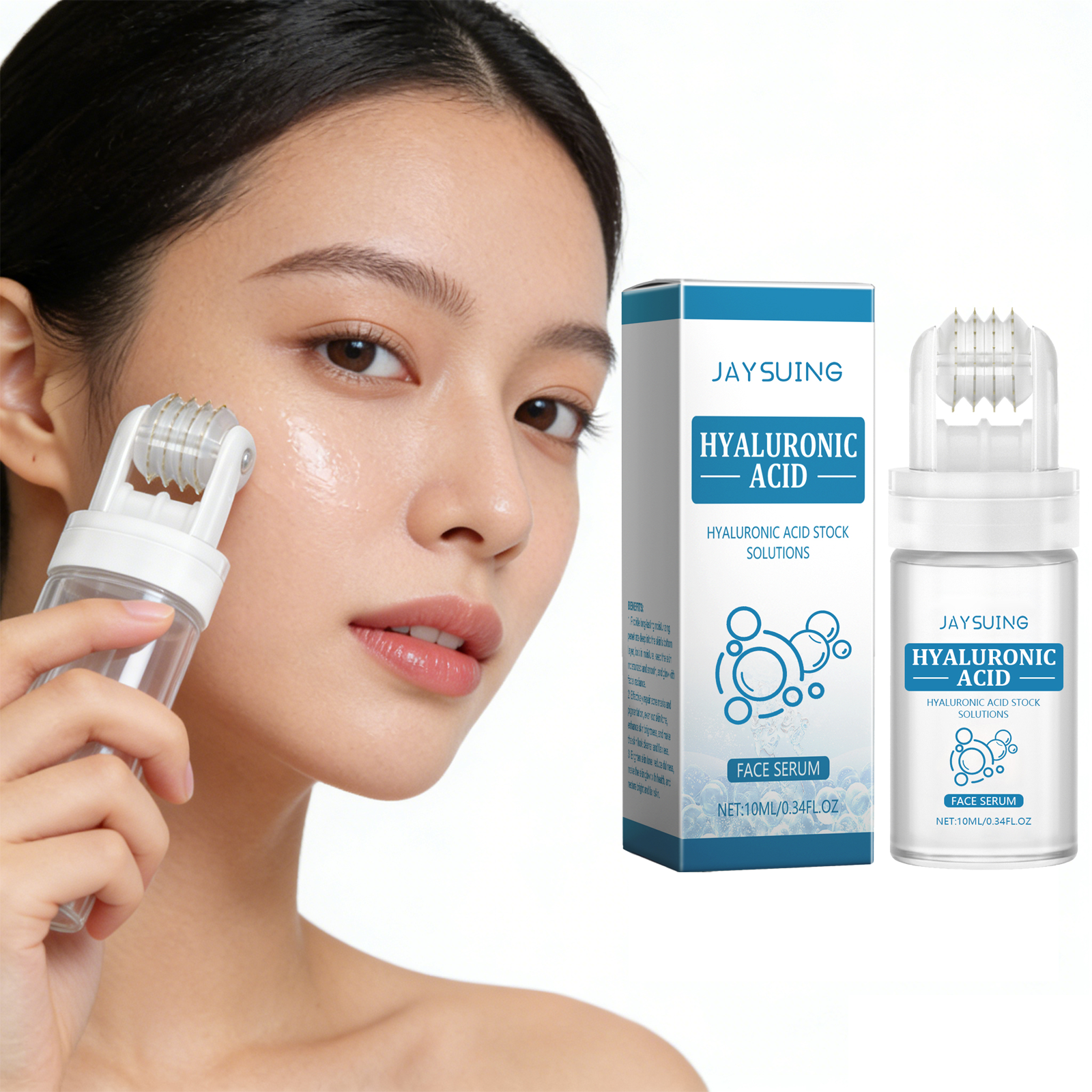 Luxury Skincare Collection - Hydrating roller Serum 0.25mm Facial Serum