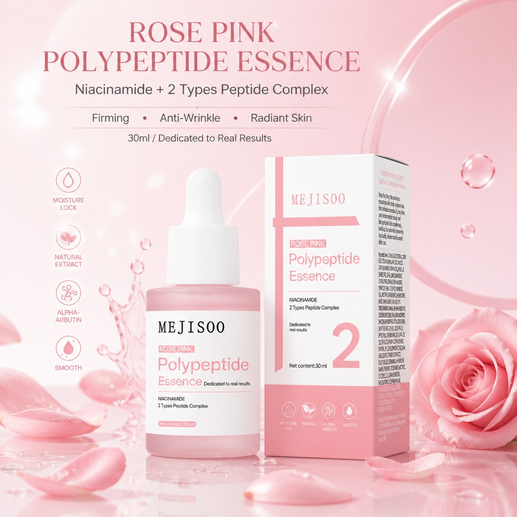 Peptide Complex Serum - Rose Pink Peptide Essence – Niacinamide