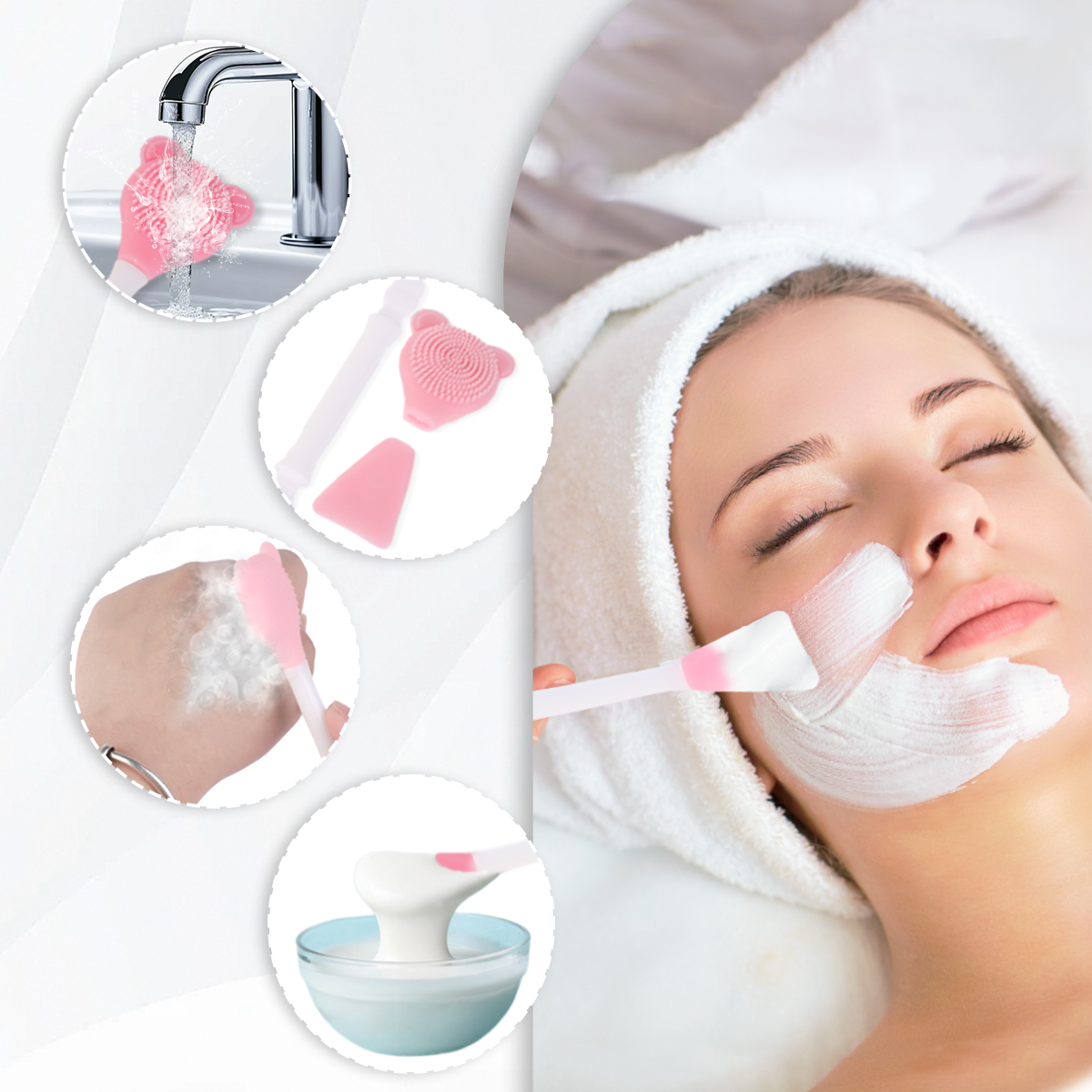8-piece facial cleansing set,  - Luxury Skincare Gift Set recension och pris