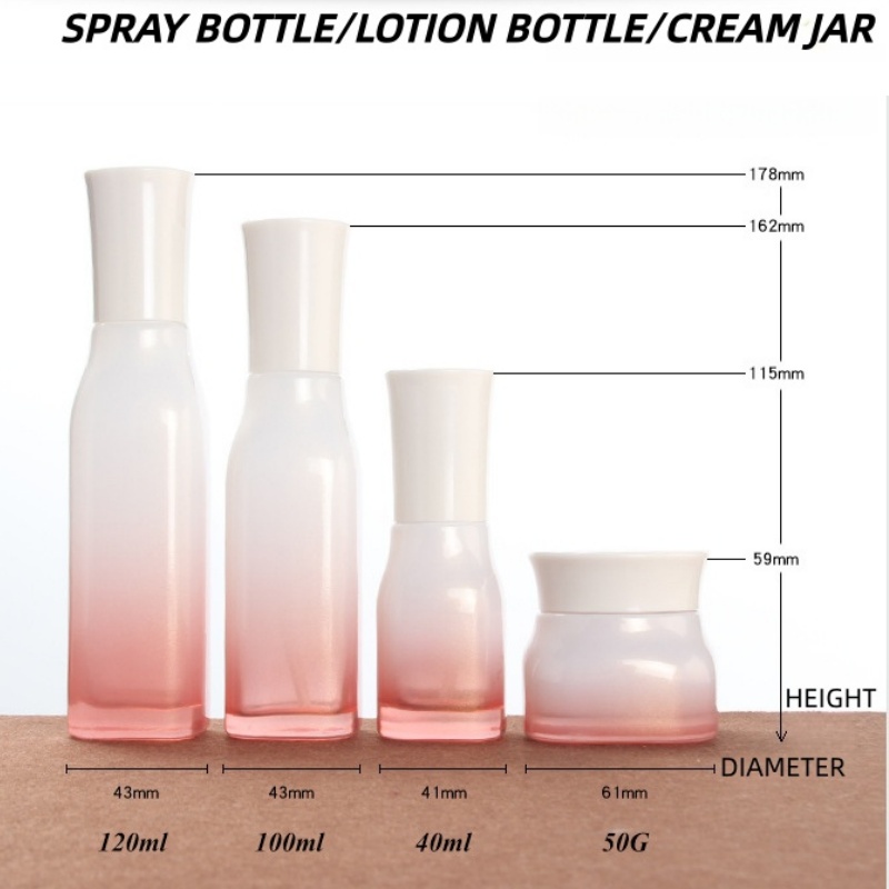 【Logo Custom】1Pcs Luxury 120ml - Luxury Skincare Logo recension och pris