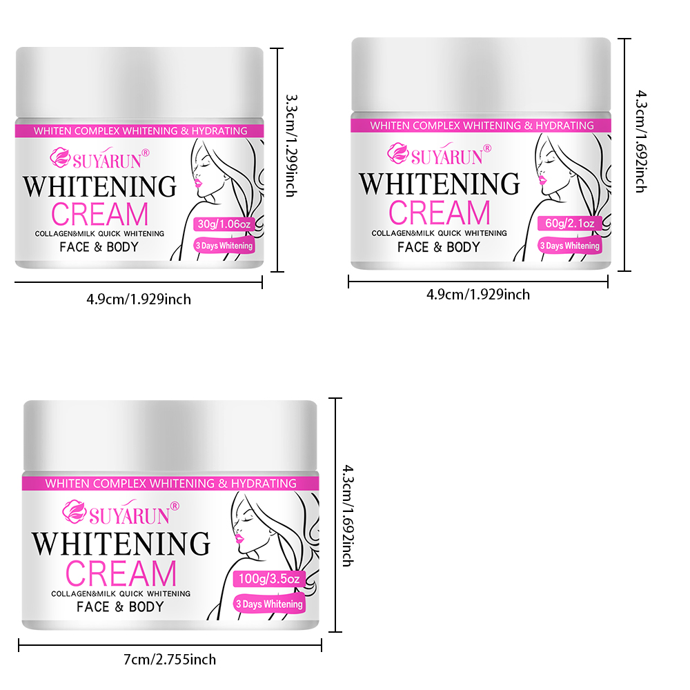 SUYARUN Christmas Gift Brighte - Luxury Skincare Whitening Cream recension och pris
