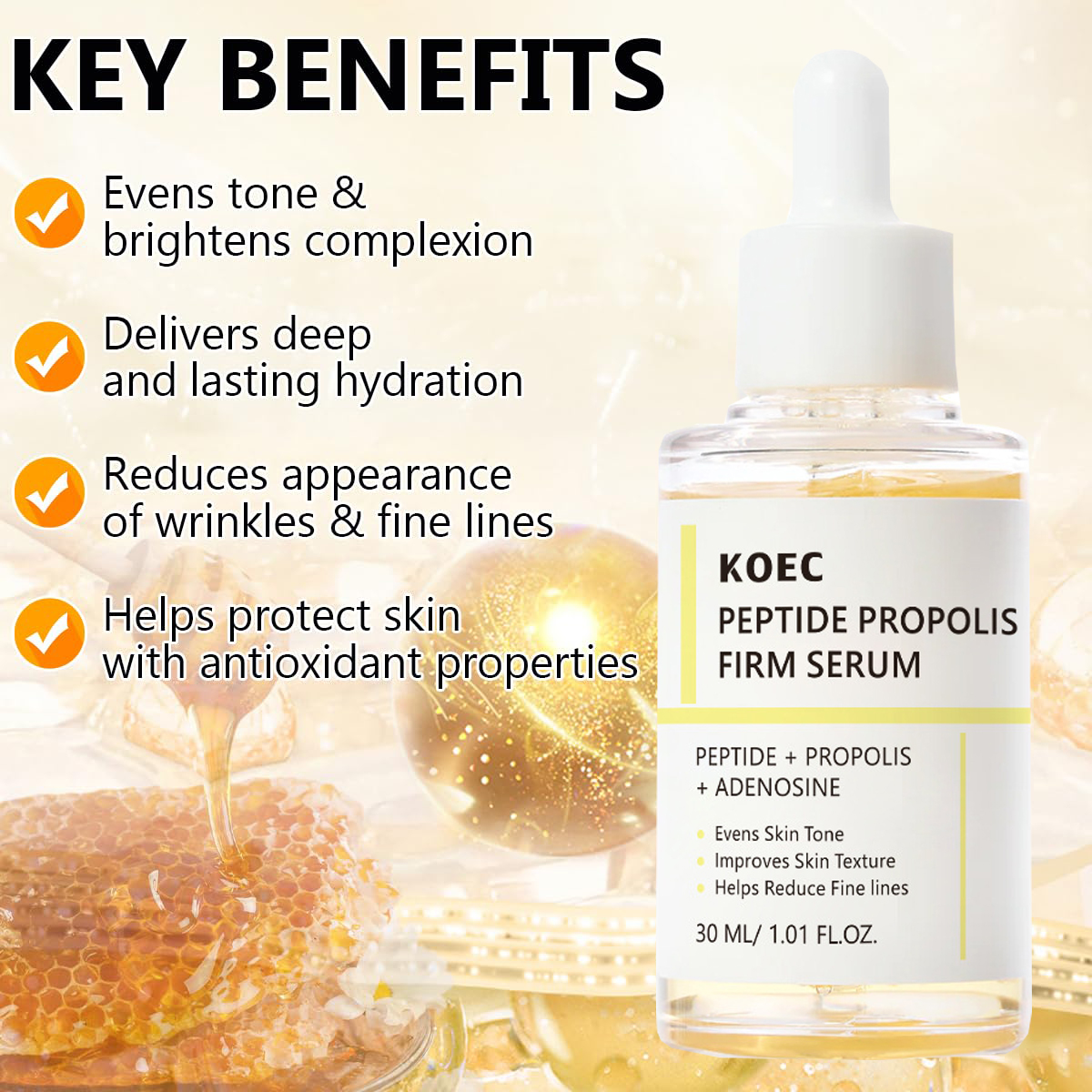 2PCS Hydration & Wrinkle Serum - Peptide Complex Serum recension och pris