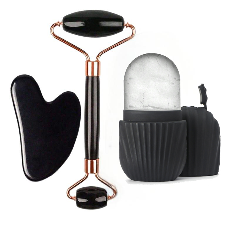 4-piece facial massage tool se - Luxury Skincare Gift Set recension och pris