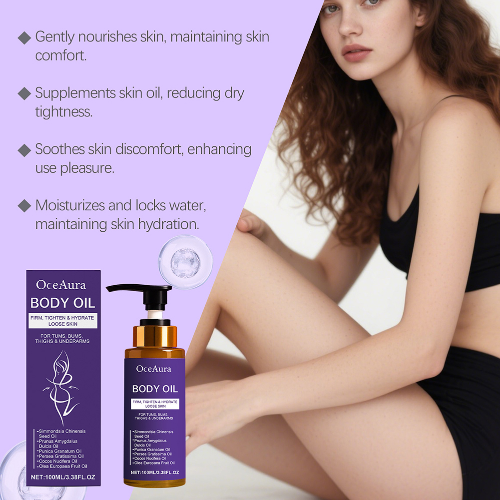 100ml Body Oil,Luxury Body Oil - Luxury Skincare Kit recension och pris