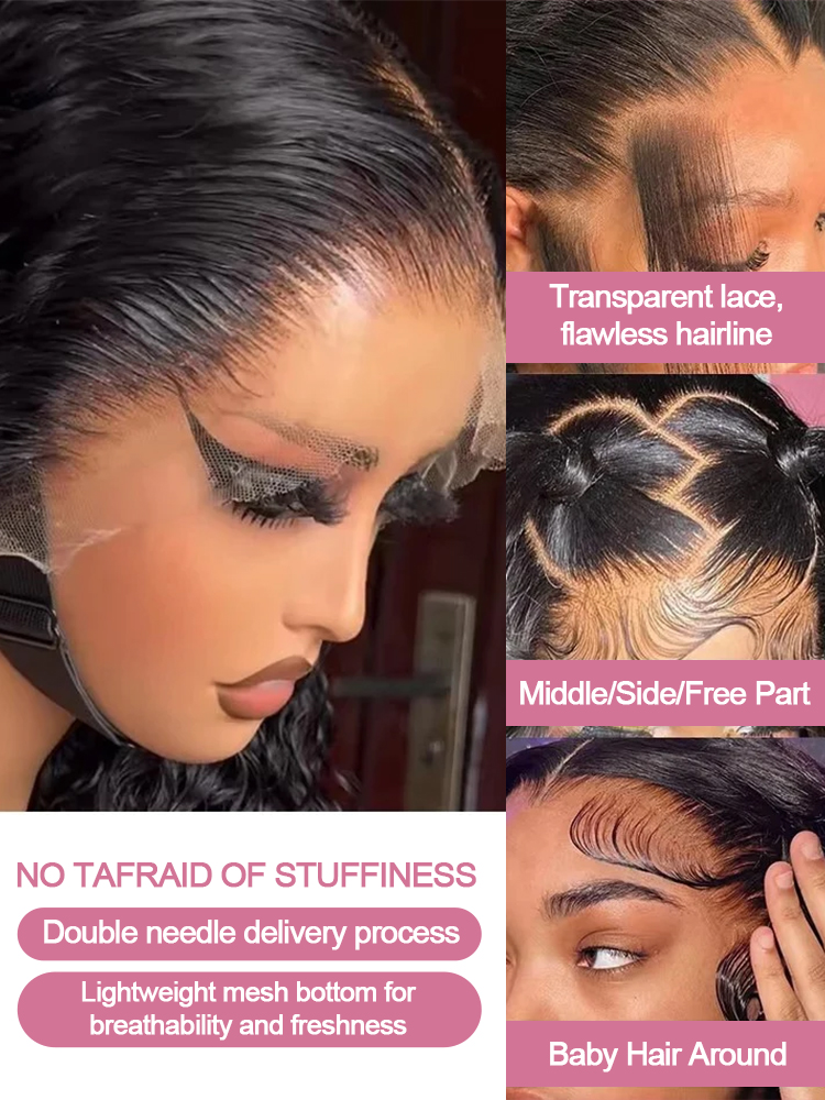 13x6 HD Loose Deep Wave Lace F - High Luxury Skincare recension och pris