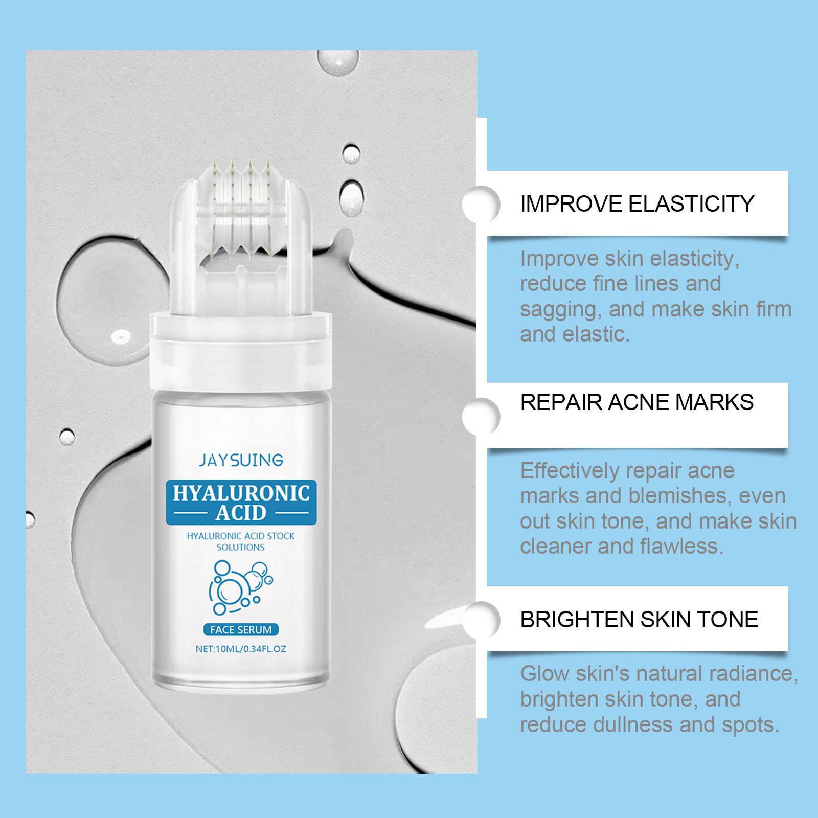 Hydrating roller Serum 0.25mm  - Luxury Skincare Collection recension och pris