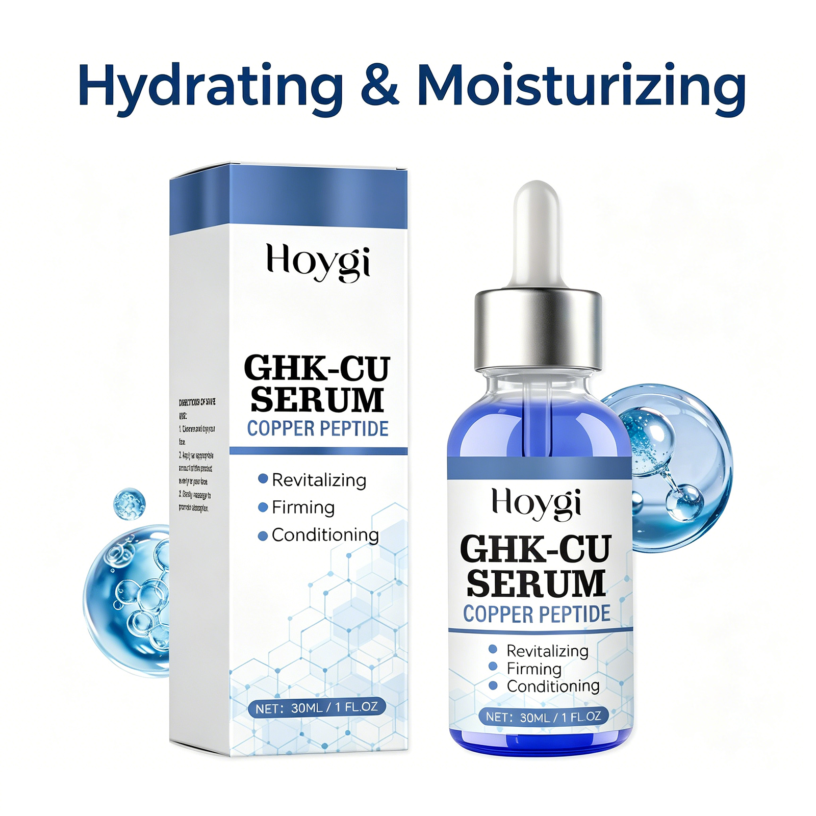 30ml Copper Peptide Serum GHK- - Peptide Complex Serum recension och pris
