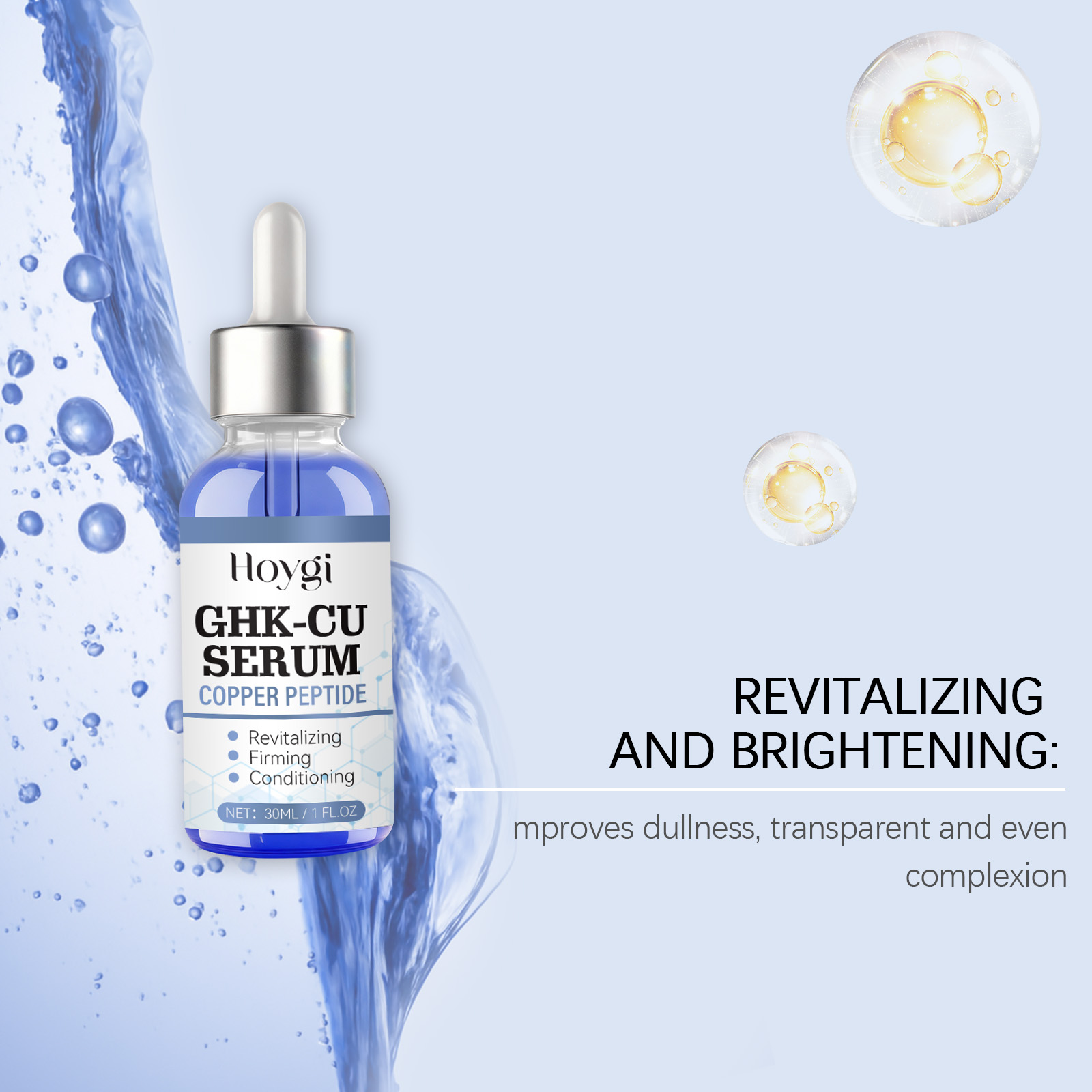 30ml Copper Peptide Serum GHK- - Peptide Complex Serum recension och pris