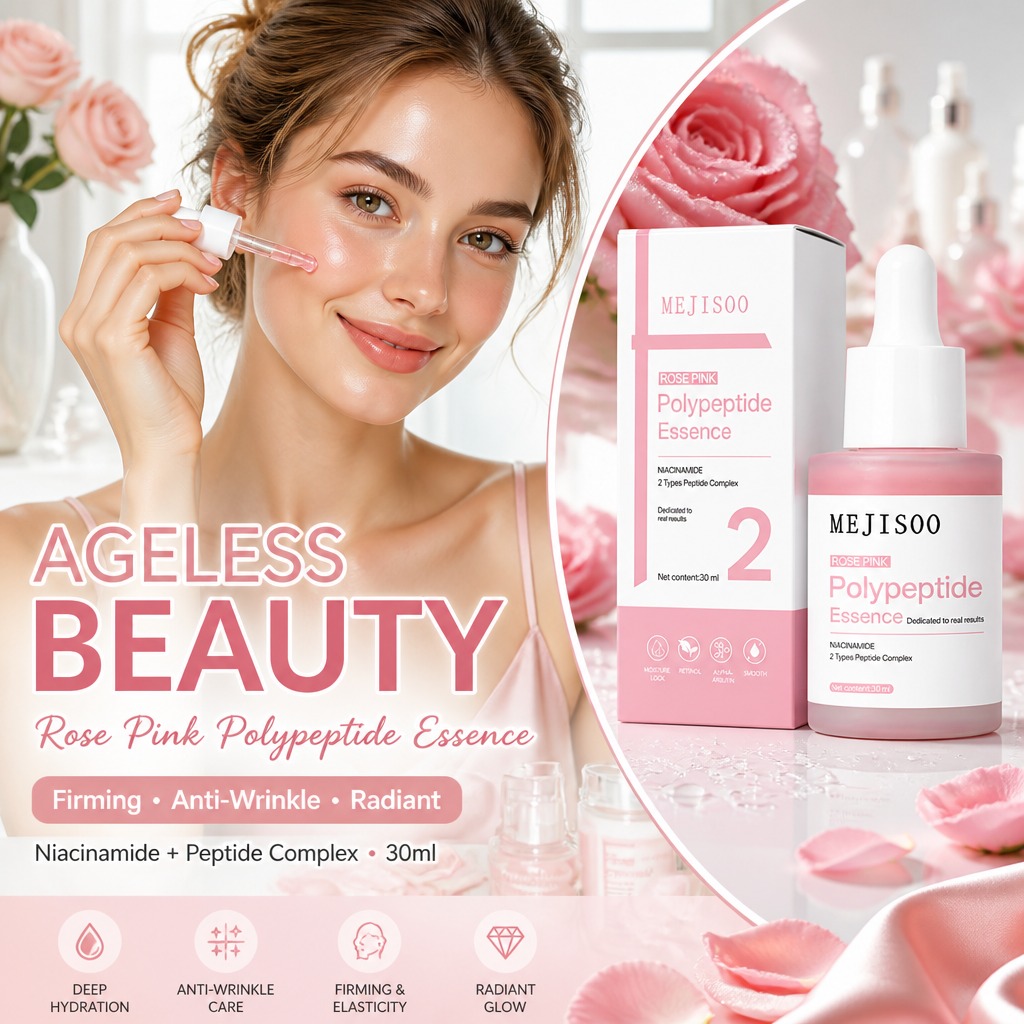 Rose Pink Peptide Essence – Ni - Peptide Complex Serum recension och pris